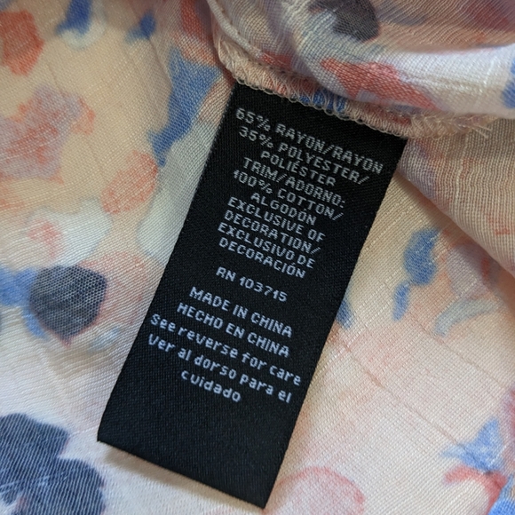 ZAC & RACHEL Flowy Boho Lightweight Shirt Blouse - Picture 9 of 11